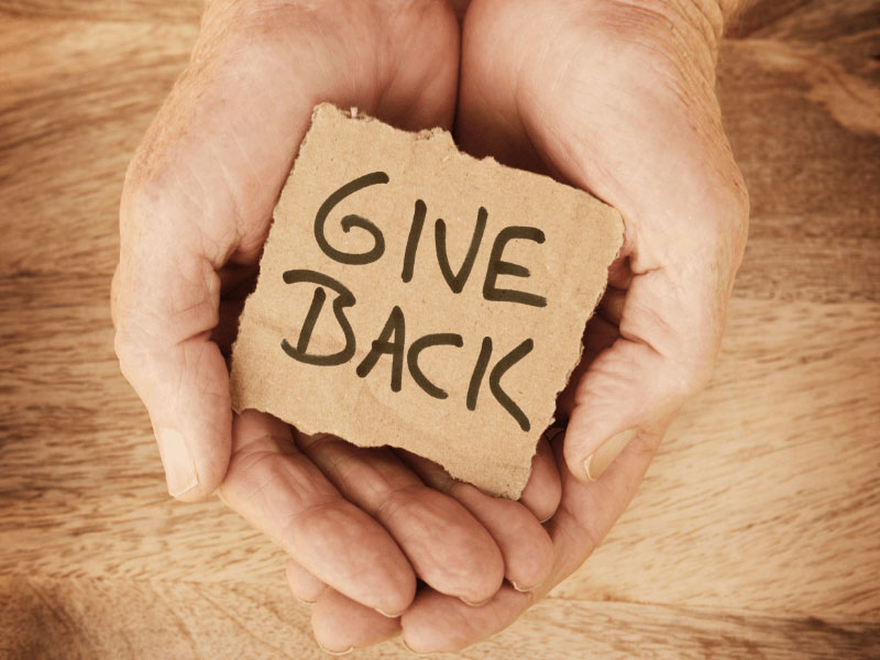 content ways to give