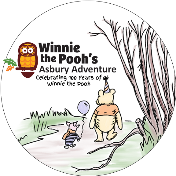 Pooh Birthday Logo