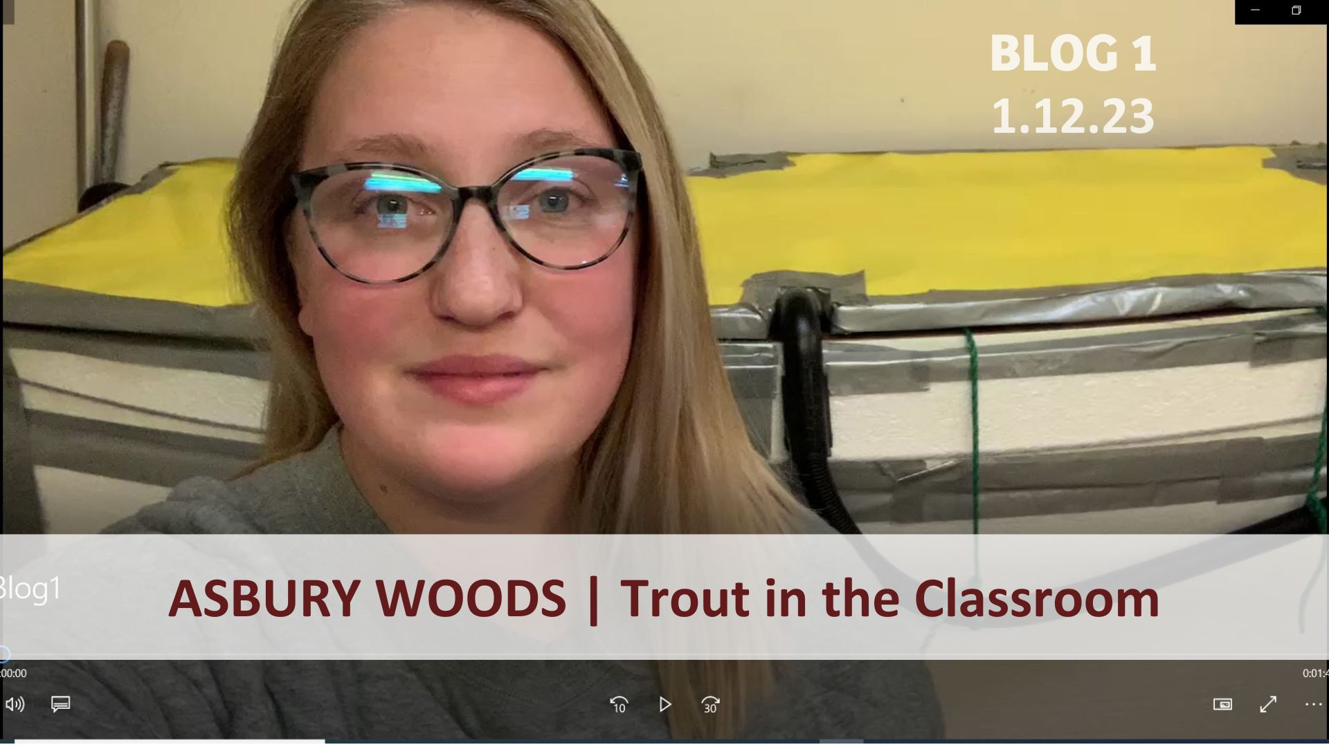 Trout in Classroom Blog1 slide