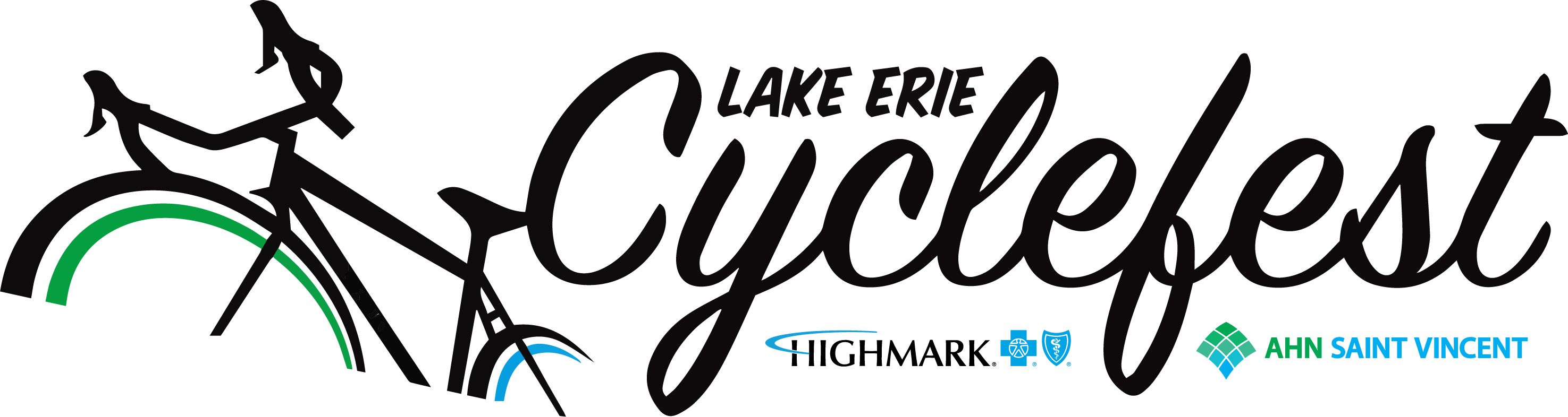 lake erie cyclefest logo 2022 horizontal