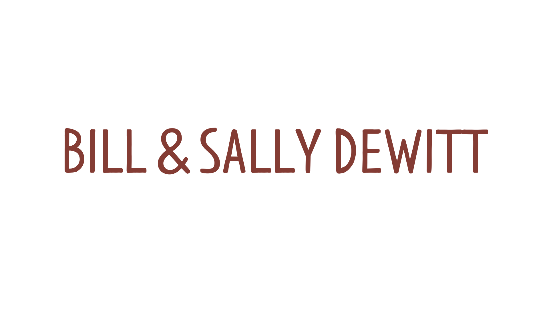 BIRCH Bill and Sally Dewitt