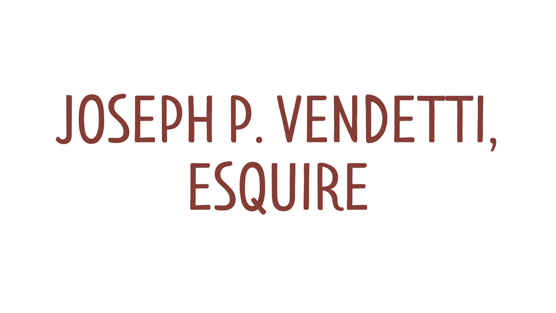 BIRCH Joseph Vendetti