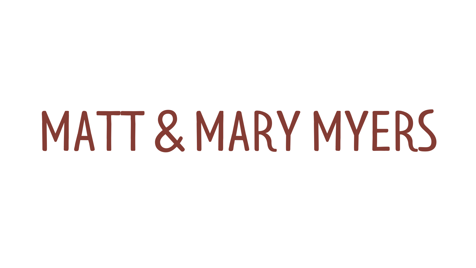 BIRCH Matt and Mary Myers