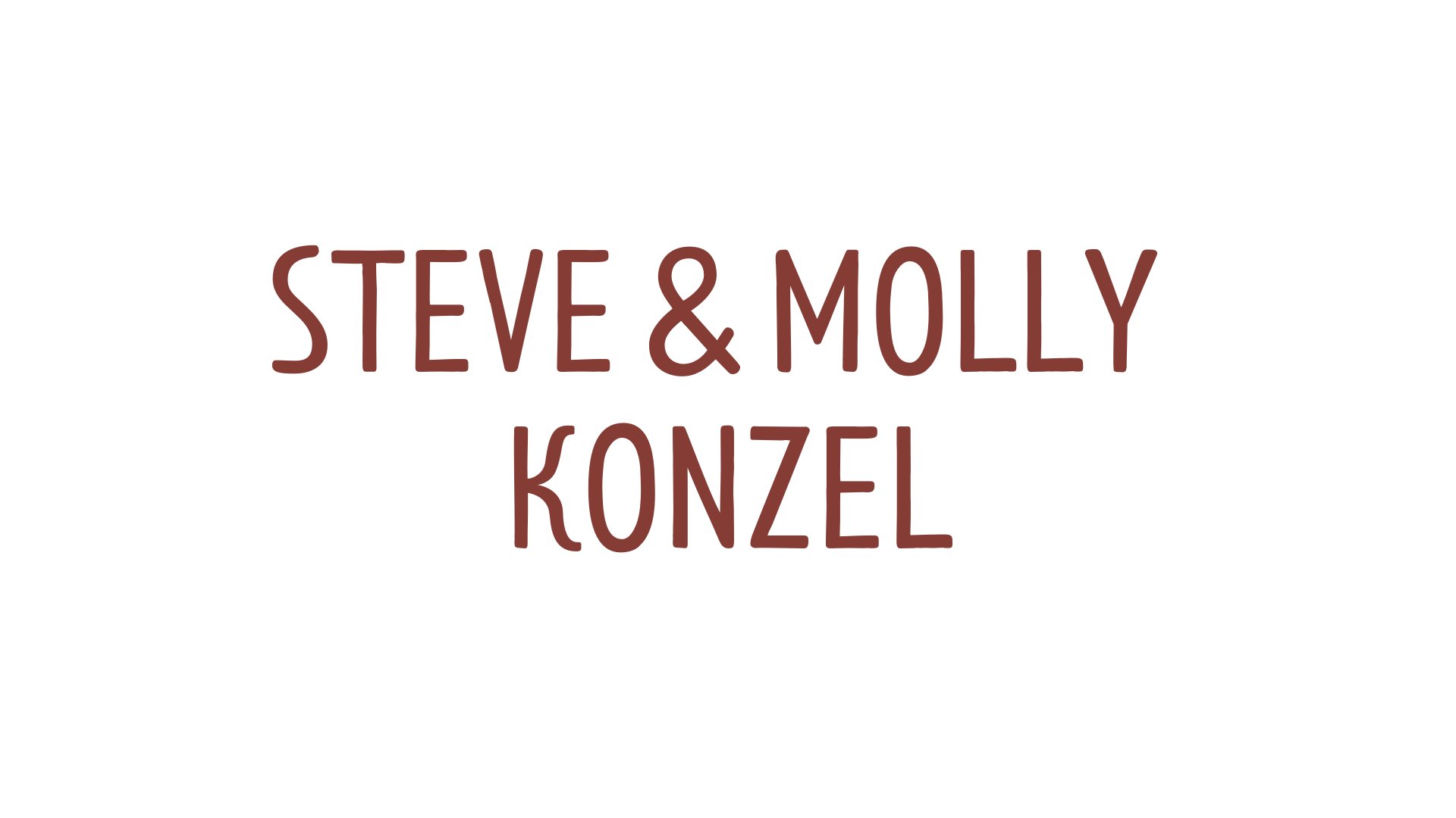 BIRCH Steve and Molly Konzel