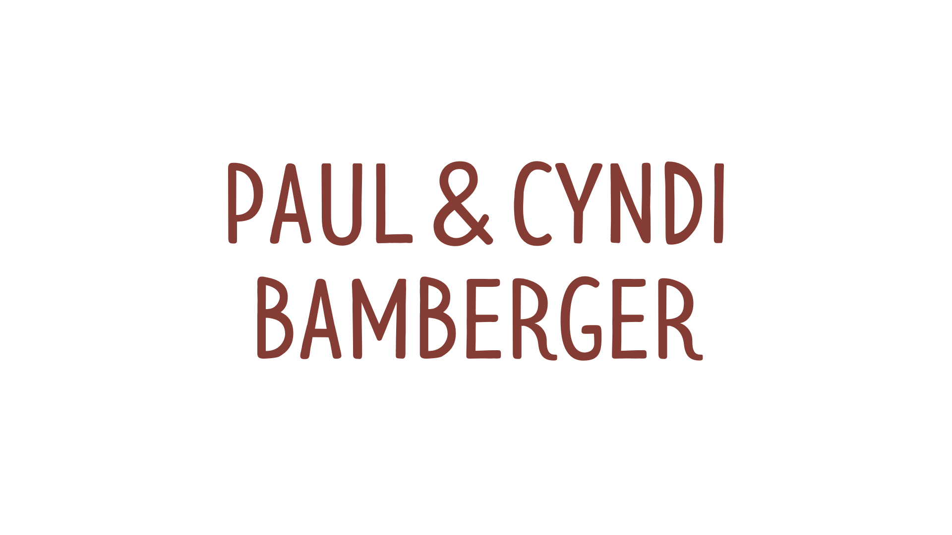 HEMLOCK Paul and Cyndi Bamberger